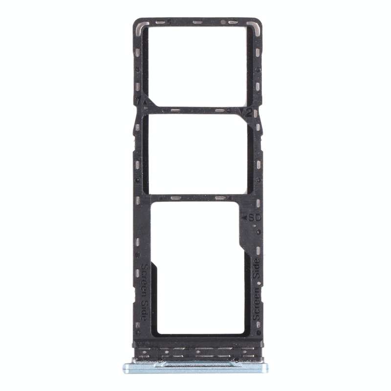 For Infinix Hot 10s / Hot 10T X689B X689 X689C SIM Card Tray + SIM Card Tray + Micro SD Card Tray...