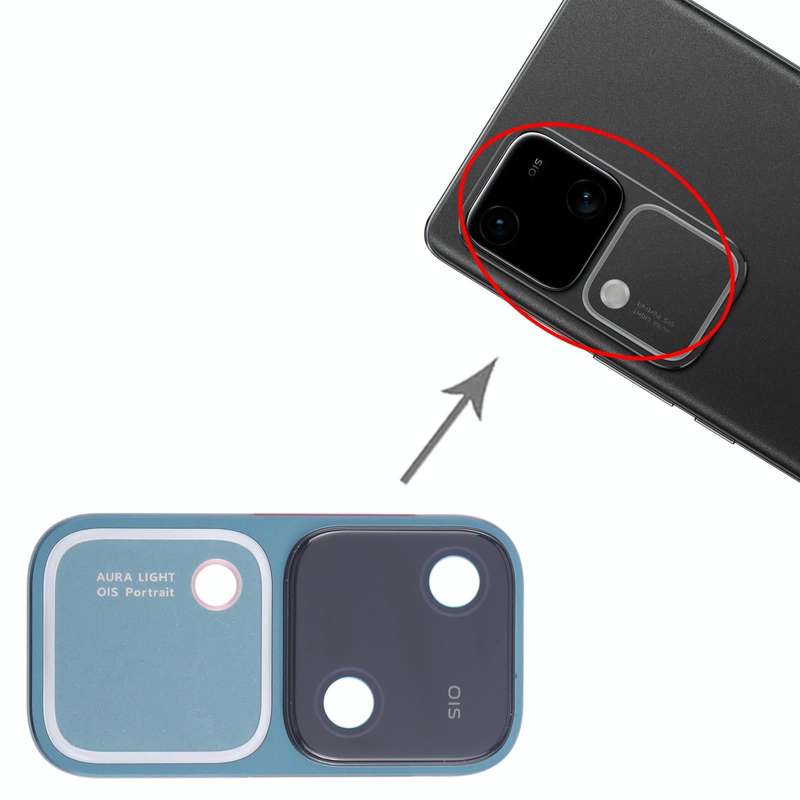For vivo V30 Original Camera Lens Cover (Green)