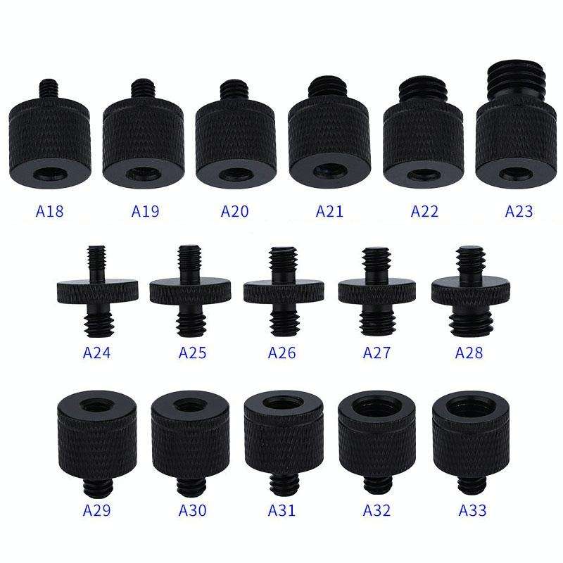 4 PCS Screw Adapter A18 1/4 Female to M4 Male Screw