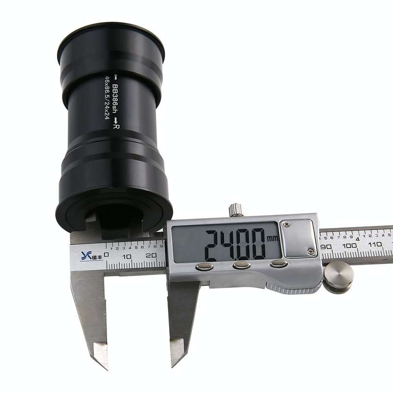 BB386 EVO Press Fit Style Bottom Bracket Fits 86.5mm for SHIMANO, Prowheel, SRAM GXP Mountain Bik...