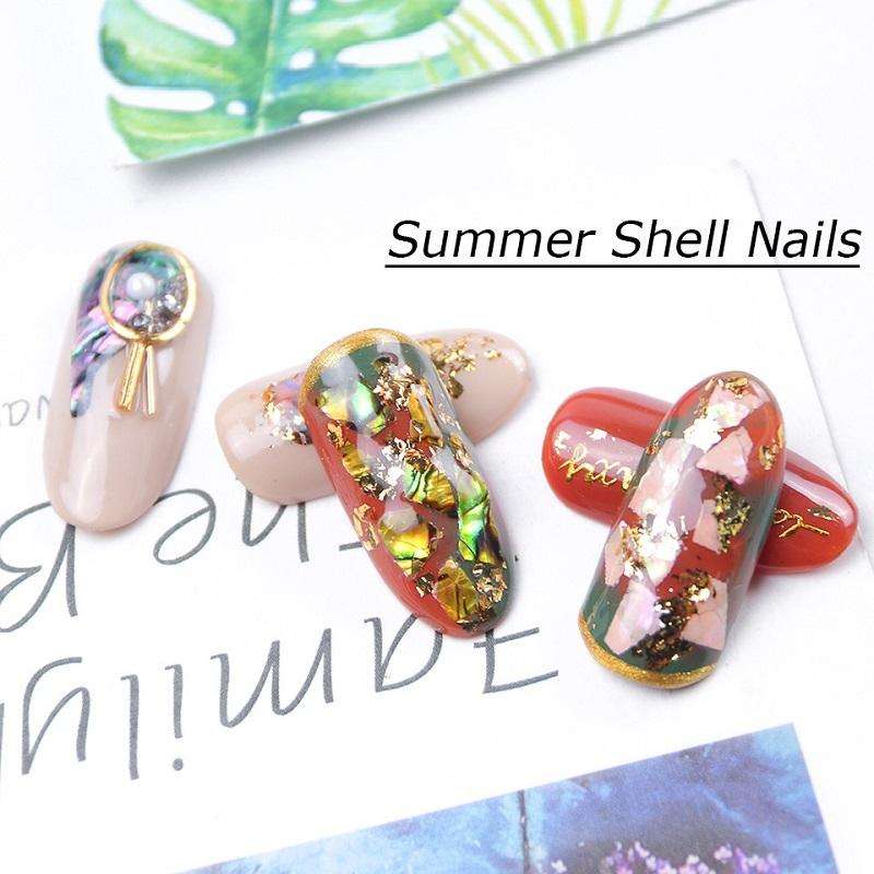 Symphony Flake Mica Flake Shell Nail Art Sequins, Specification: BH