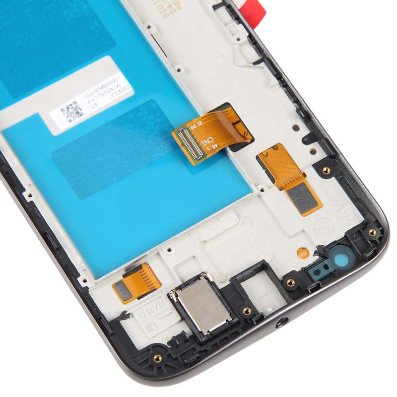 Original LCD Screen For Motorola Moto G4 Plus Digitizer Full Assembly With Frame(Black)
