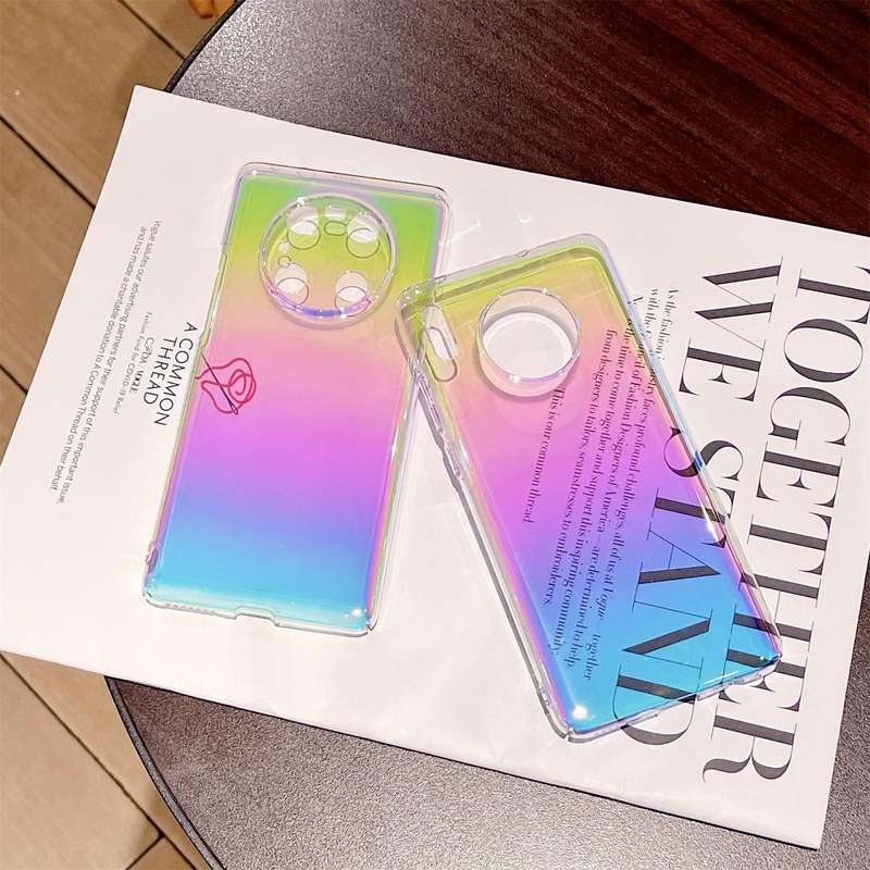 For Huawei Mate 30 Pro Colorful Electroplating PC Protective Case