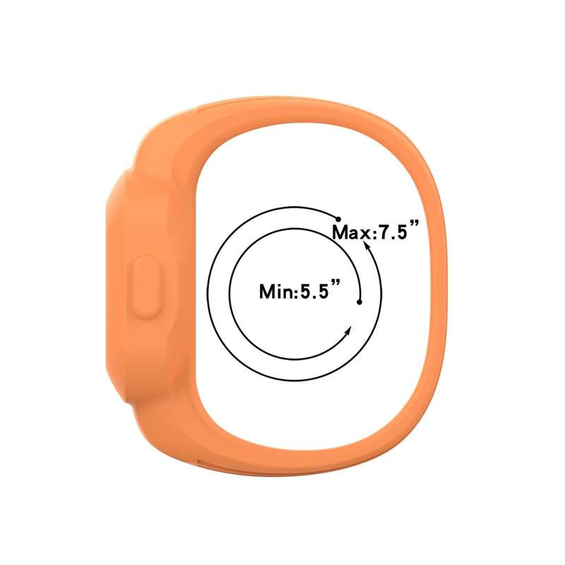 For Garmin Vivofit JR3 No Buckle Silicone Pure Color Watch Band, Size:S(Light Purple)