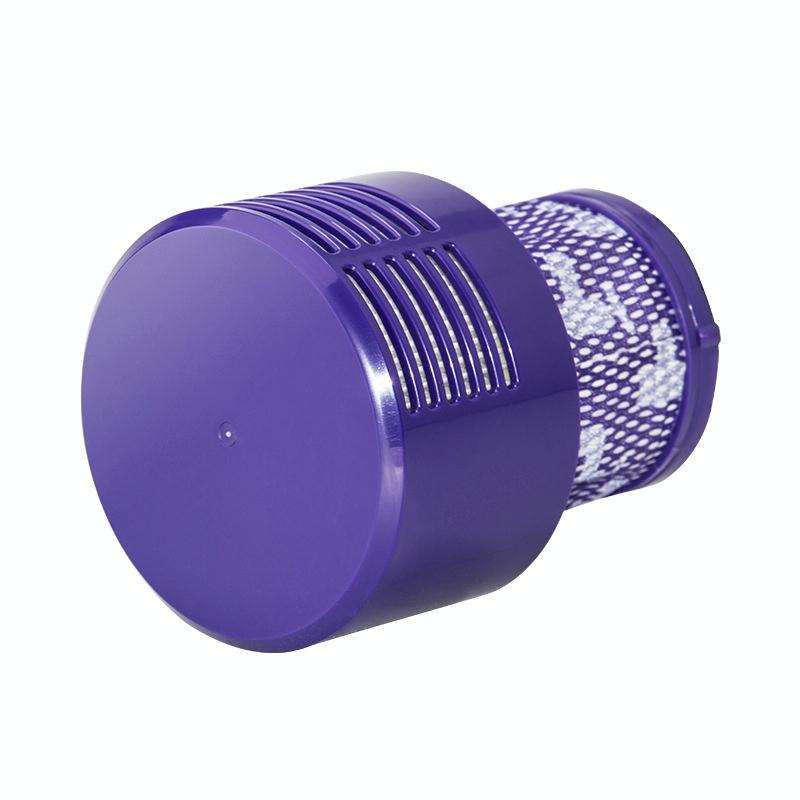 Vacuum Cleaner Filter Core Rear Parts Accessories for Dyson V10, US Version(Purple)