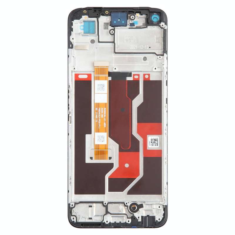 For OPPO A76 4G OEM LCD Screen Digitizer Full Assembly with Frame