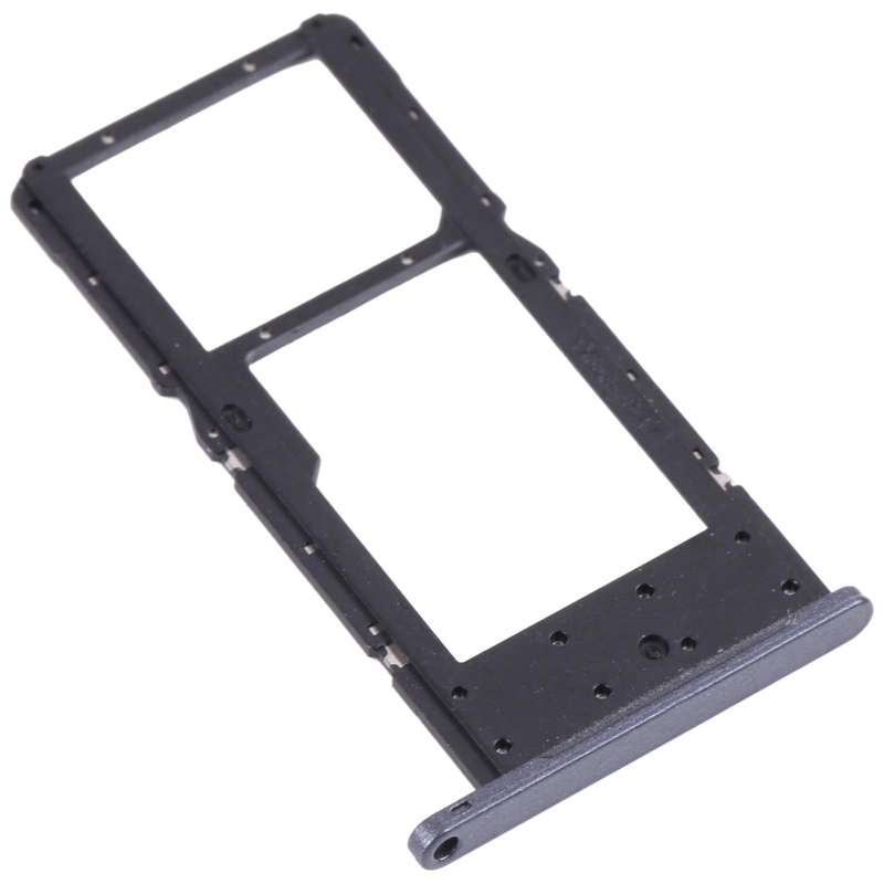 SIM Card Tray + Micro SD Card Tray for Samsung Galaxy Tab A7 Lite SM-T225 (Black)