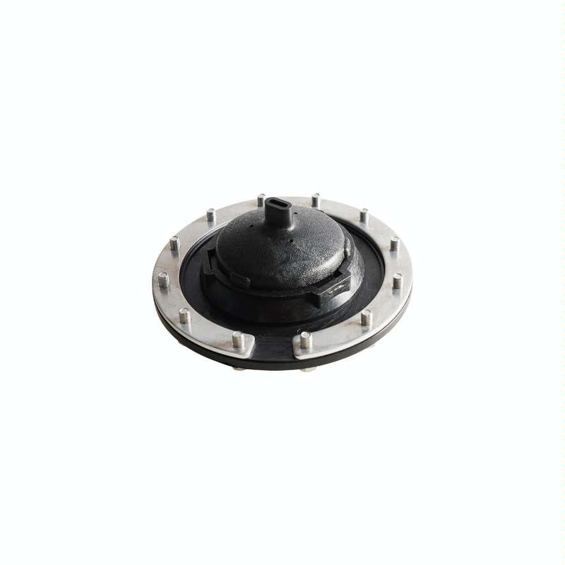Car Modification Universal Fuel Cell Gas Tank Filler Cap with Nut(Black)