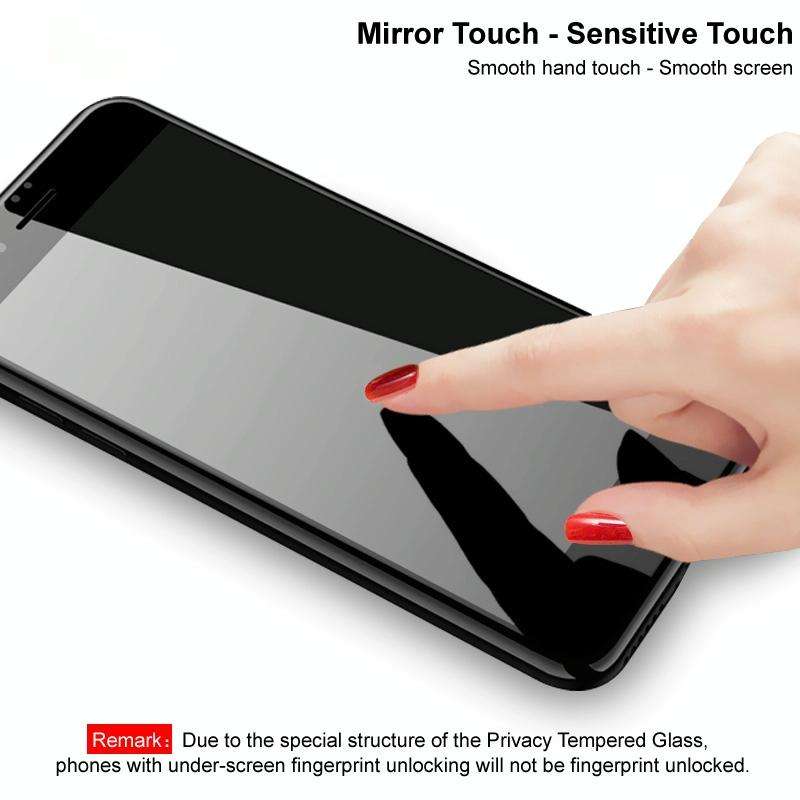 For vivo V30 5G/V30 Pro 5G/S18 5G/S18 Pro 5G imak 3D Curved Privacy Full Screen Tempered Glass Film