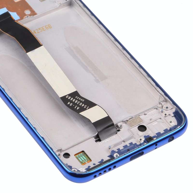 LCD Screen and Digitizer Full Assembly with Frame for Xiaomi Redmi Note 8(Blue)
