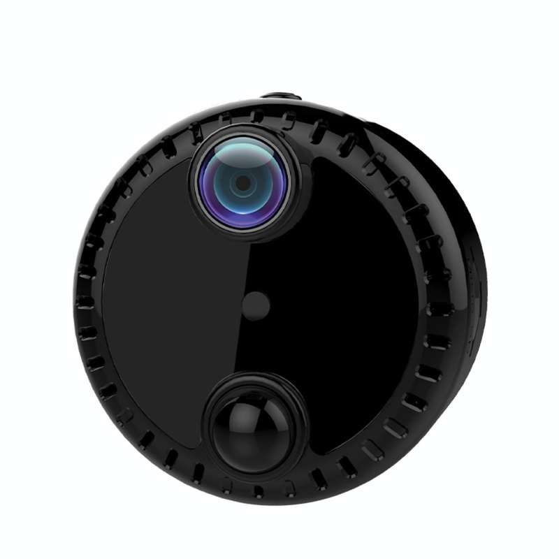 R10 4K HD Night Vision Cell Phone Remote Camera WiFi Webcam Home Network Monitor Camera(Black)