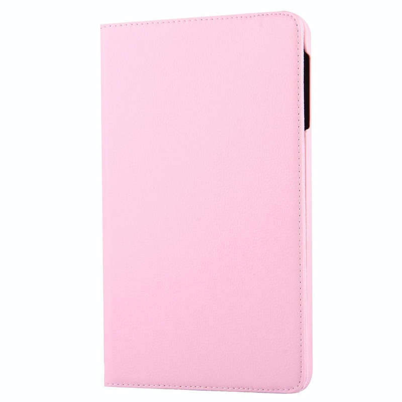 For Galaxy Tab A 10.1 / T580 Litchi Texture Horizontal Flip 360 Degrees Rotation Leather Case wit...