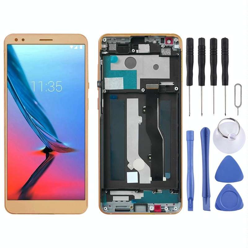 OEM LCD Screen for ZTE Blade V9 V0900  Digitizer Full Assembly with FrameGold)