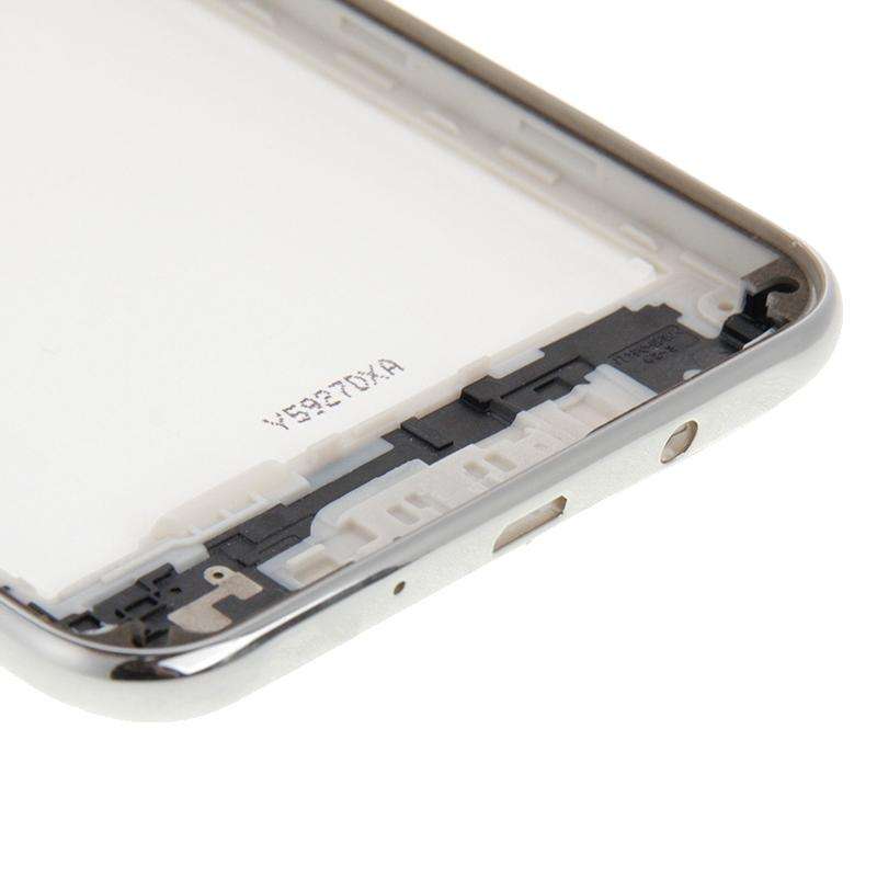 For Galaxy J7 Full Housing Cover (Middle Frame Bezel + Battery Back Cover) (White)