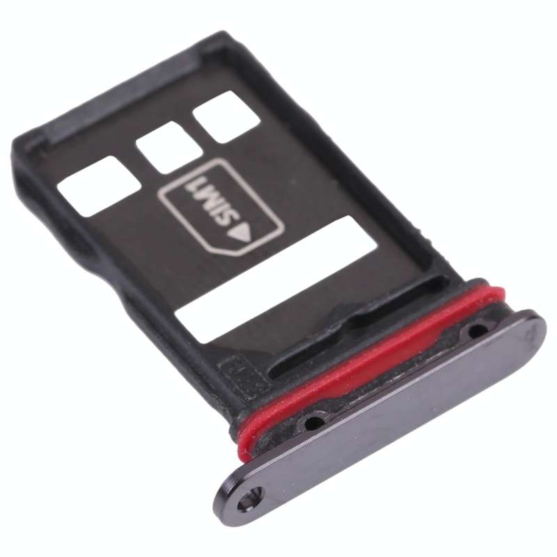 SIM Card Tray + NM Card Tray for Huawei Mate 30E Pro 5G (Black)