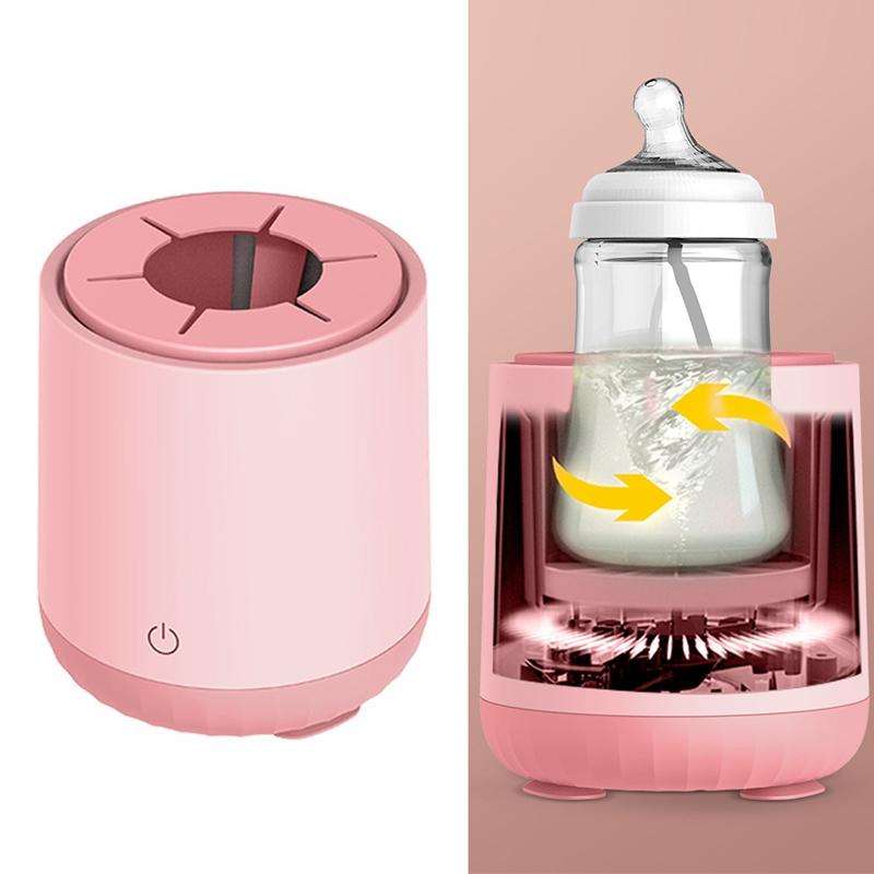 Intelligent Automatic Shaking Milk Machine Baby Automatic Shake Milk Powder Machine(Pink)