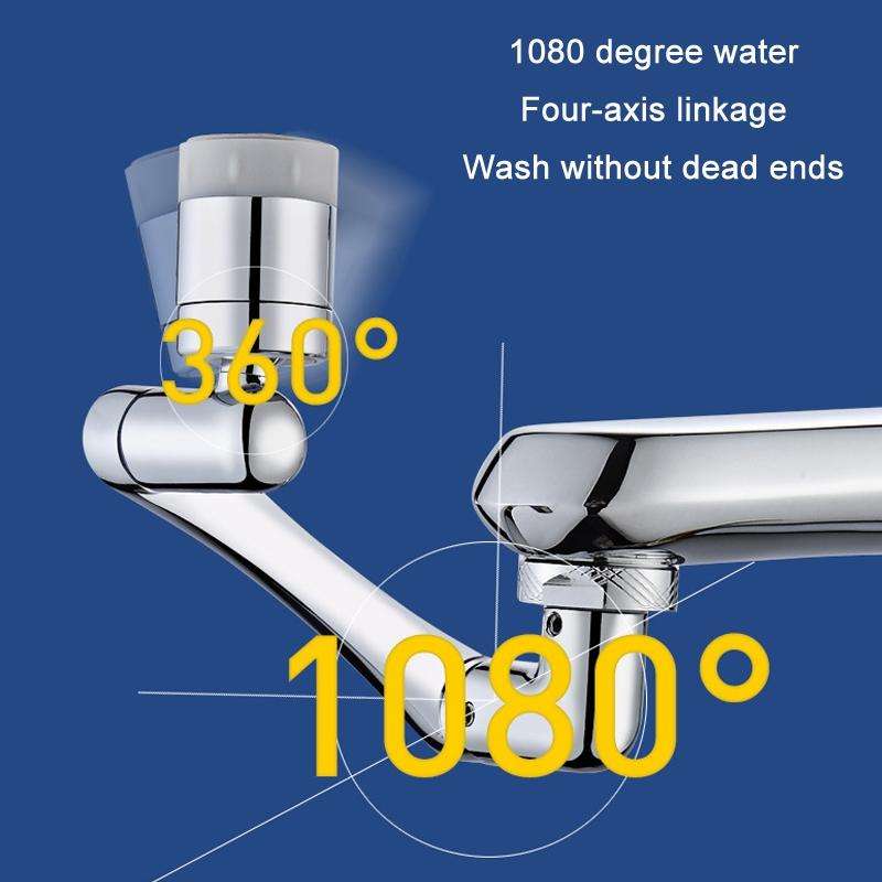 Faucet Robot Arm Universal Extender 1080 Degree Lifting Aerator, Specification: Single Outlet