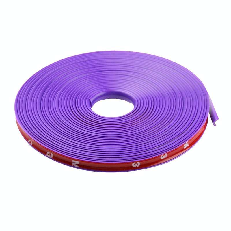 Universal Decorative Scratchproof Stickup 8M Flexible Car Wheel Hub TRIM Mouldings Decoration Str...