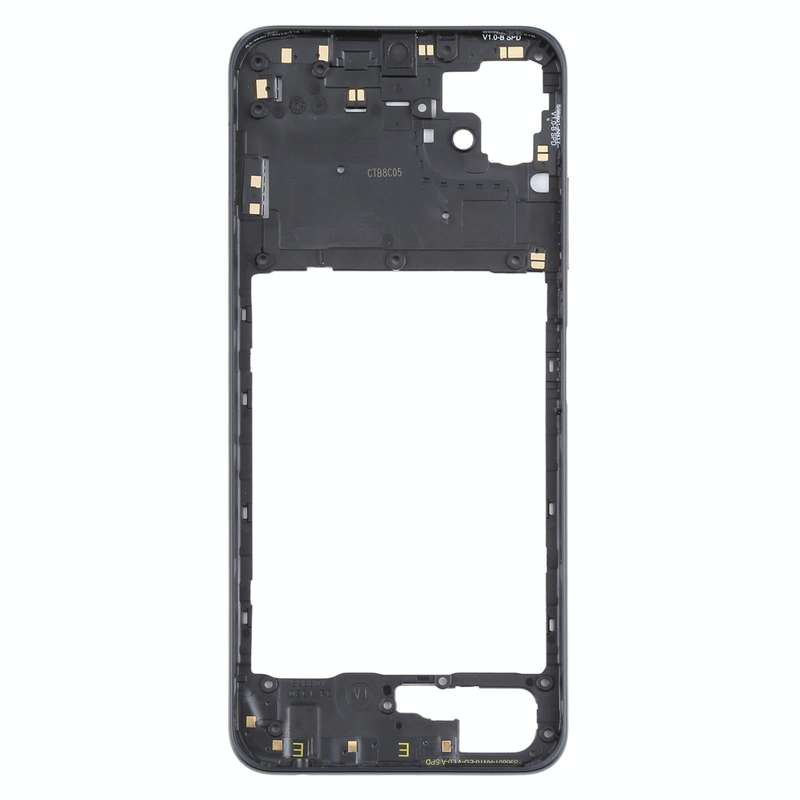 For Samsung Galaxy A22 5G Middle Frame Bezel Plate (Black)