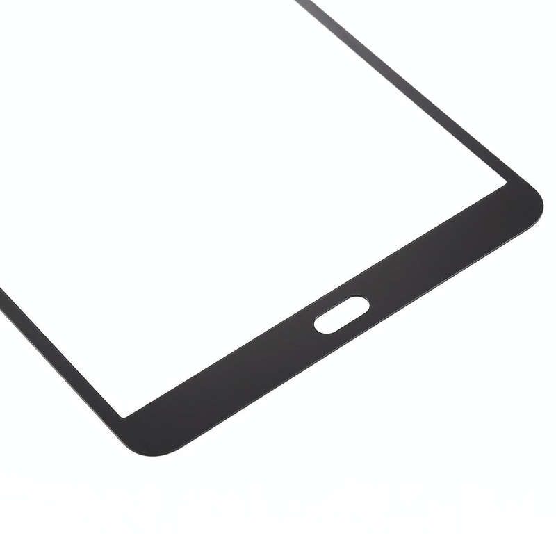 For Galaxy Tab S2 8.0 / T713 Front Screen Outer Glass Lens (Black)