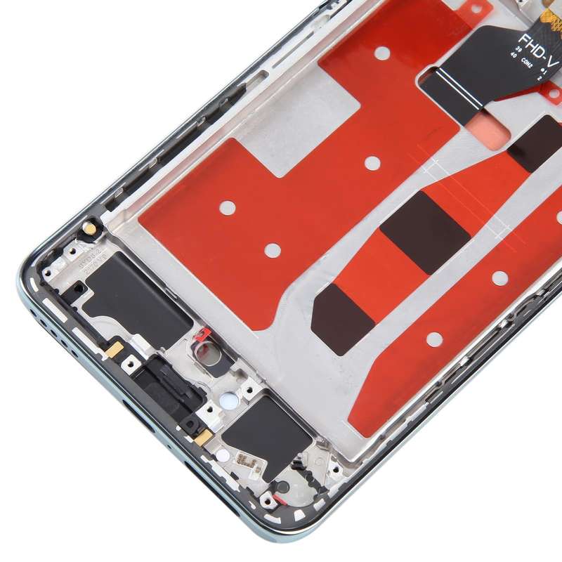 Original LCD Screen For Honor 60 Pro Digitizer Full Assembly with Frame(Green)