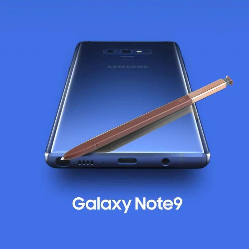 Portable High-Sensitive Stylus Pen without Bluetooth for Galaxy Note9(Brown)