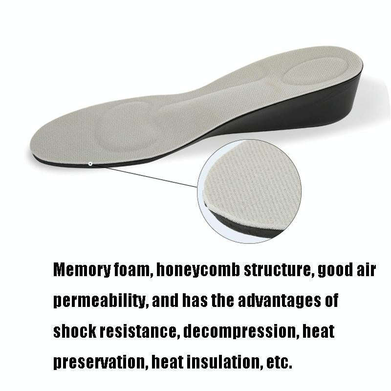 Sports Invisible Inner Heightening Insole, Style:3.5cm(L 40-45)