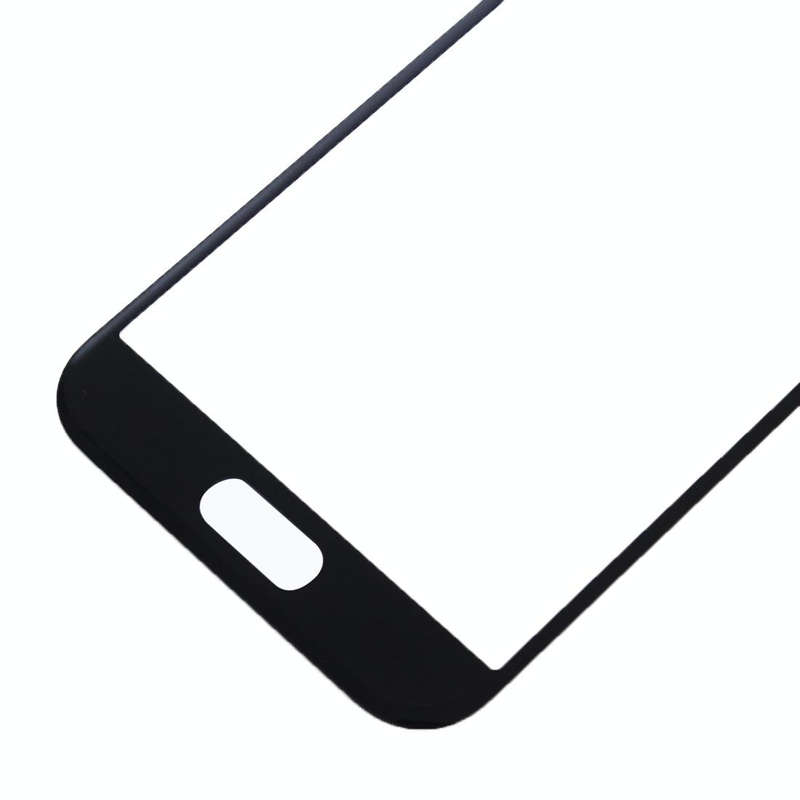 For Galaxy A3 (2017) / A320  Front Screen Outer Glass Lens (Black)