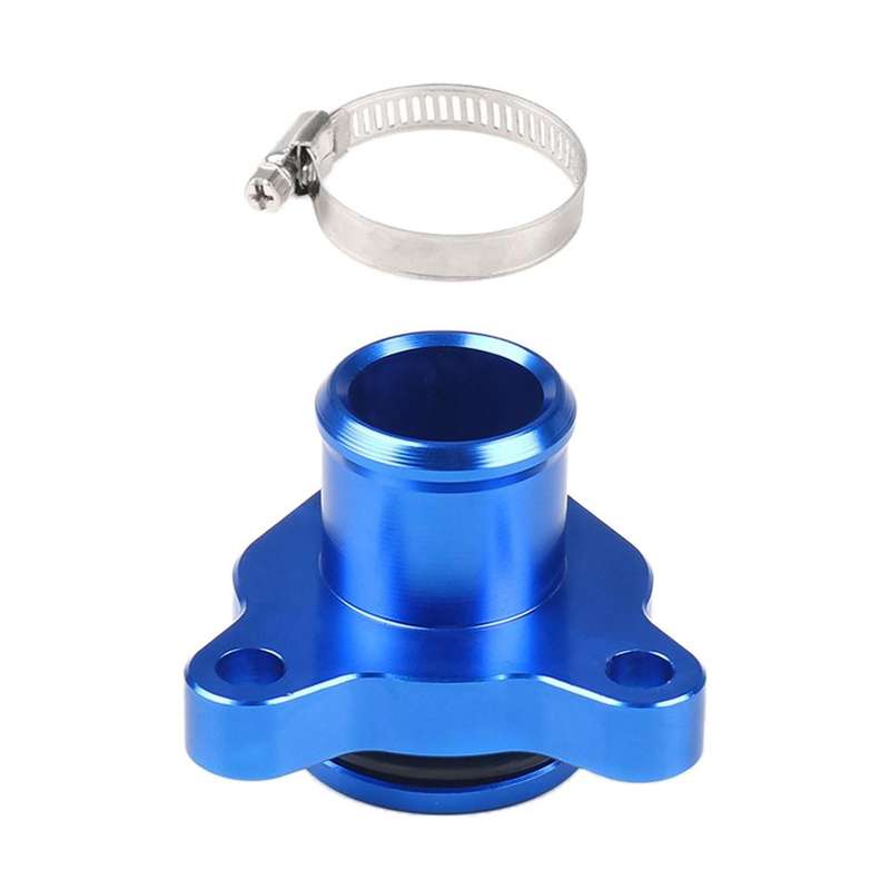 Car Water Hose Joint Pipe Adaptor with Clamps 11537541992 for BMW 335i (Blue)