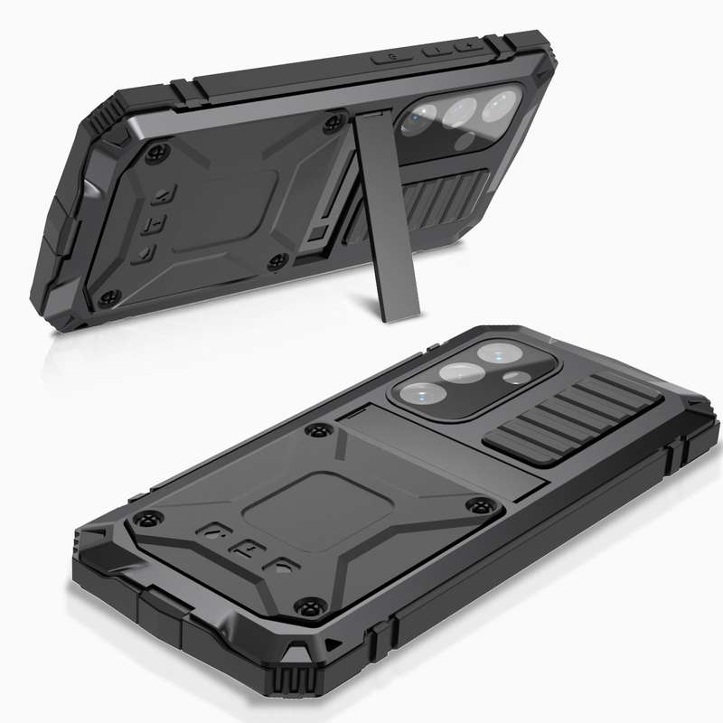 For Samsung Galaxy S24+ 5G R-JUST Life Waterproof Dustproof Shockproof Phone Case(Black)