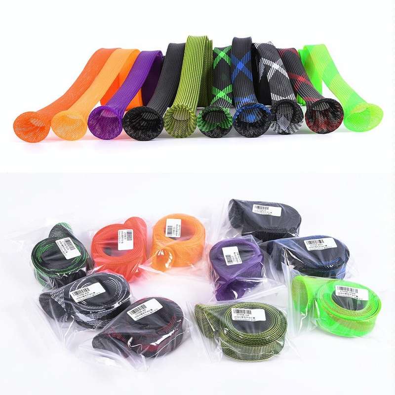 LEO 27998 3.5x170cm Mesh Tube Telescopic Fishing Rod Protector(27998-BGN)