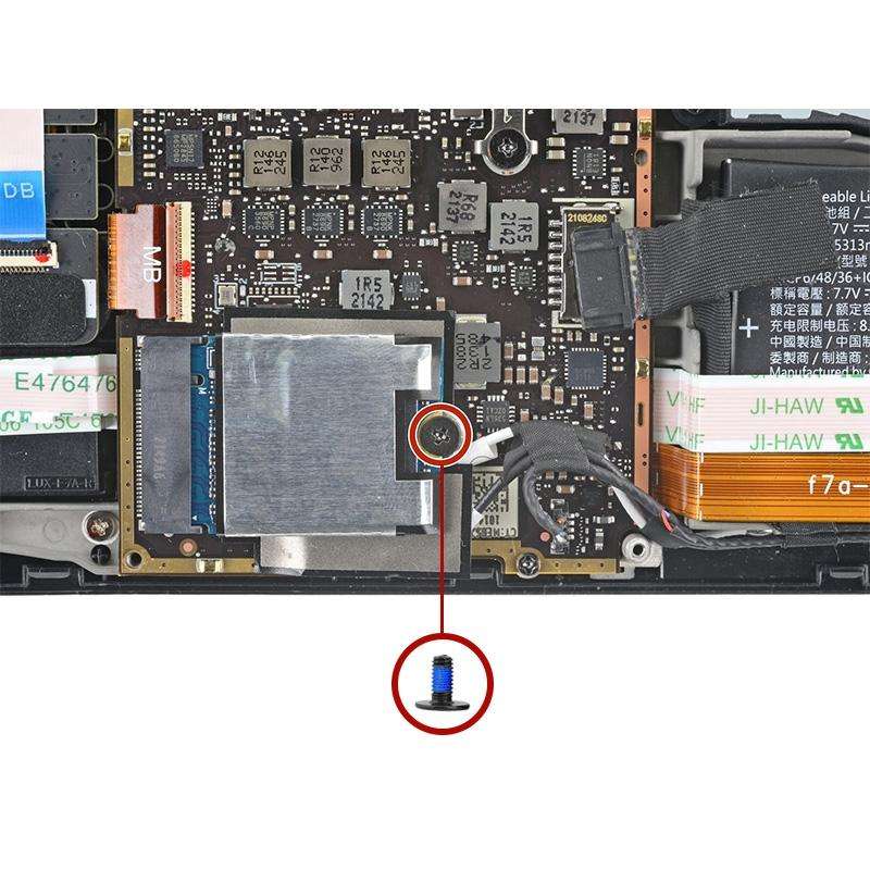 16 in 1 Steam Deck Back Cover Screw Set