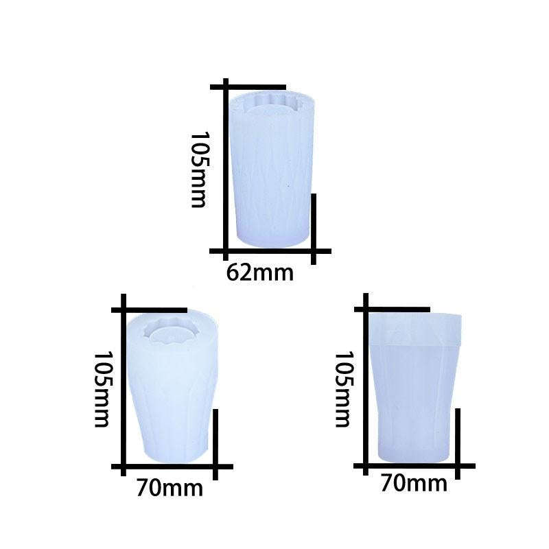 D720 Drop Plastic Mold Vase Silicone Mold(03)