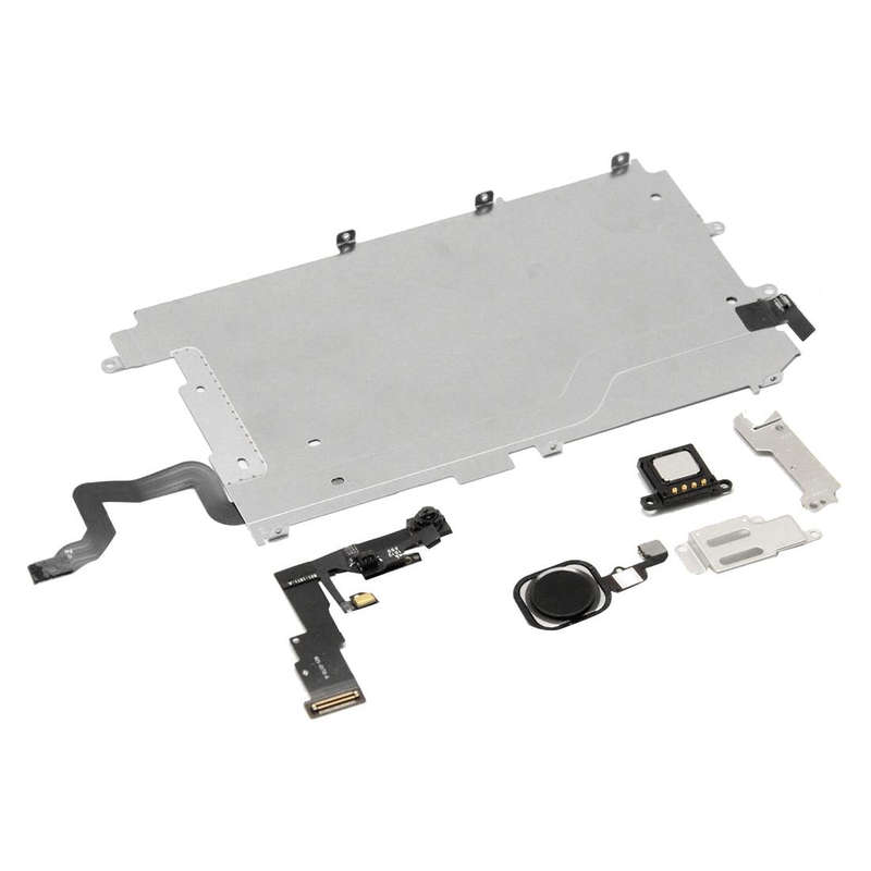 6 in 1 for iPhone 6 LCD Repair Accessories Part Set(Black)