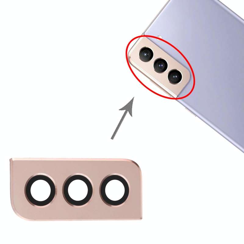 For Samsung Galaxy S21+ 5G Camera Lens Cover (Gold)