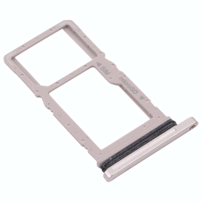 For Samsung Galaxy Tab A7 10.4 (2020) SM-T505 SIM Card Tray + Micro SD Card Tray (Gold)