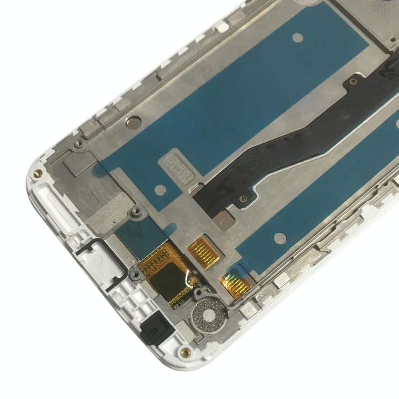 OEM LCD Screen for ZTE Blade V8 Lite  Digitizer Full Assembly with FrameWhite)