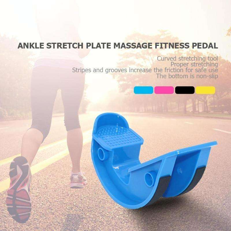 Calf Ankle Stretcher Sports Massage Pedal(Yellow)