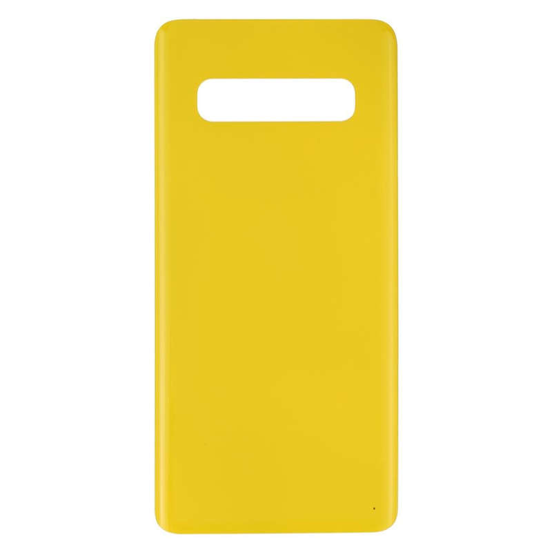 For Galaxy S10 Battery Back Cover (Yellow)
