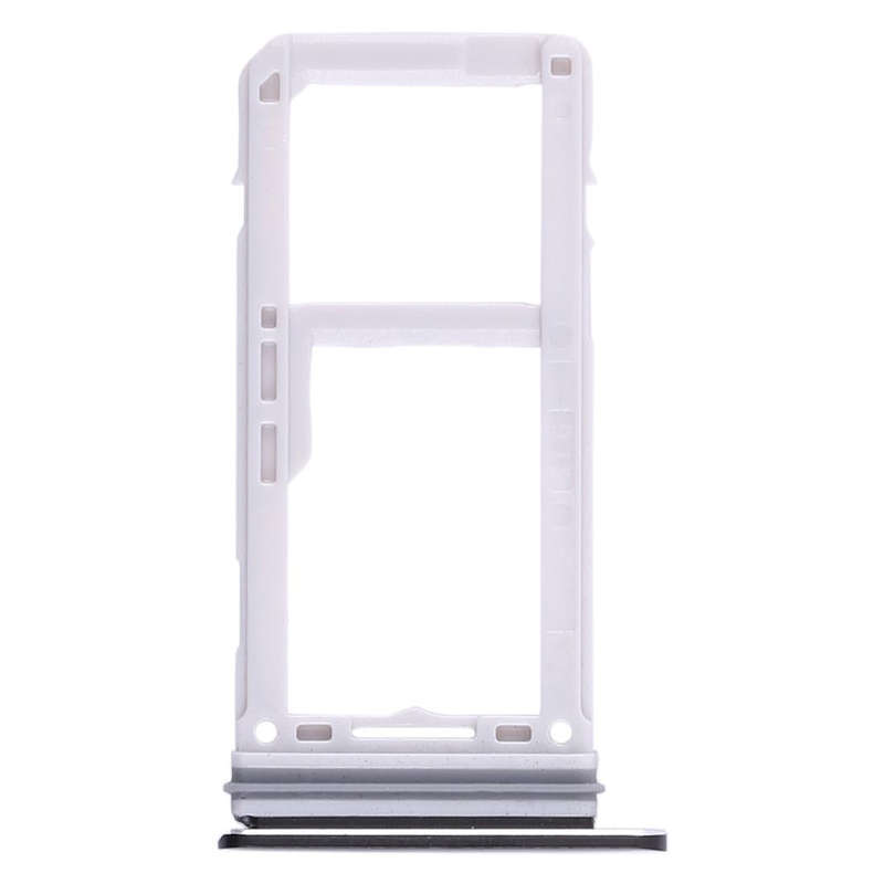 For Galaxy S8 / S8+ 2 SIM Card Tray / Micro SD Card Tray (Black)