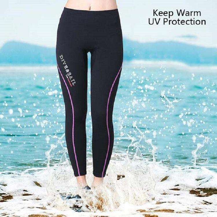 DIVE&SAIL 1.5mm Thick Warm Diving Pants Split Snorkeling Pants Sailing Surfing Winter Swimming Tr...