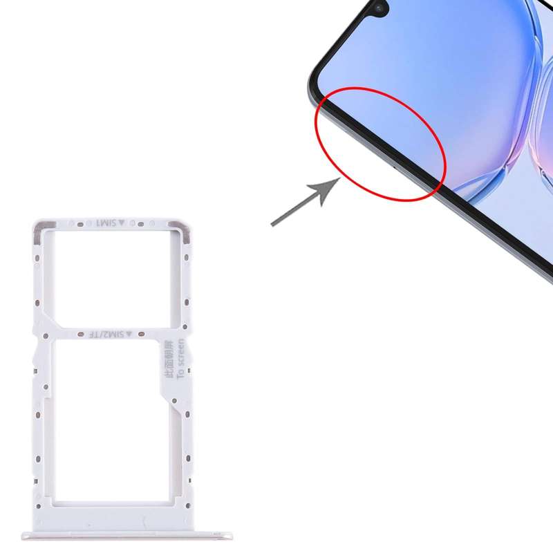 For Huawei Enjoy 60Z SIM + SIM / Micro SD Card Tray (Gold)