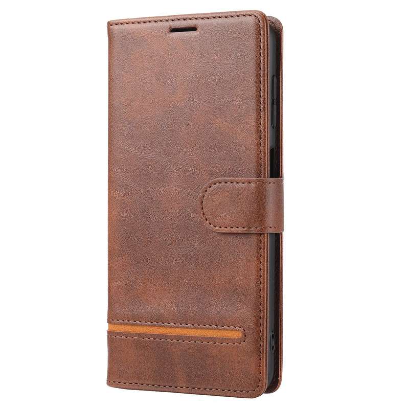 For Xiaomi Redmi 10C Classic Wallet Flip Leather Phone Case(Brown)
