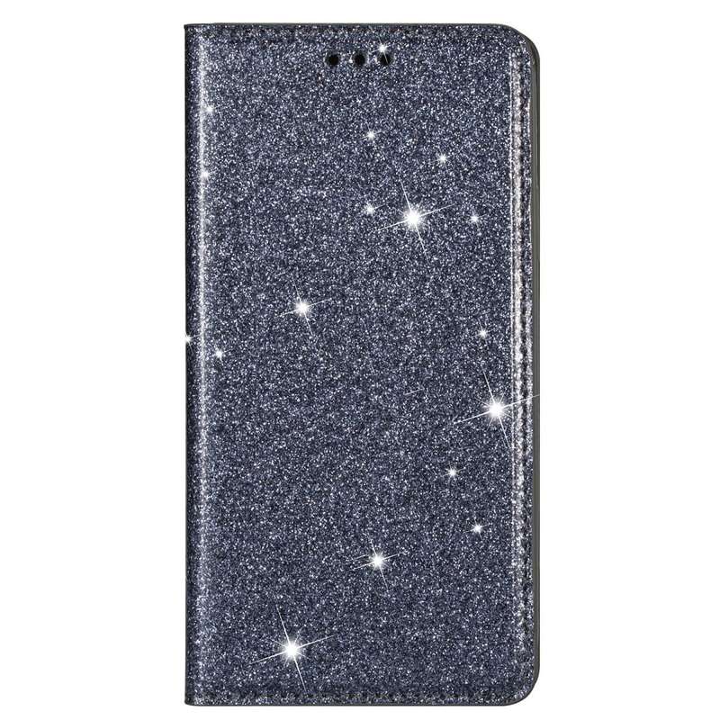 For Samsung Galaxy Note 10 Plus Ultrathin Glitter Magnetic Horizontal Flip Leather Case with Hold...