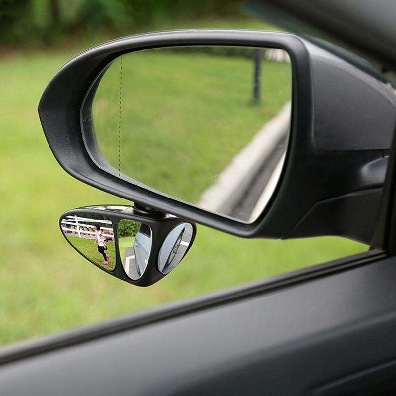 3R-151 3 in 1 Car Rearview Auxiliary Blind Spot Mirror Rear View 146 Front Wheel Mirror for Left ...