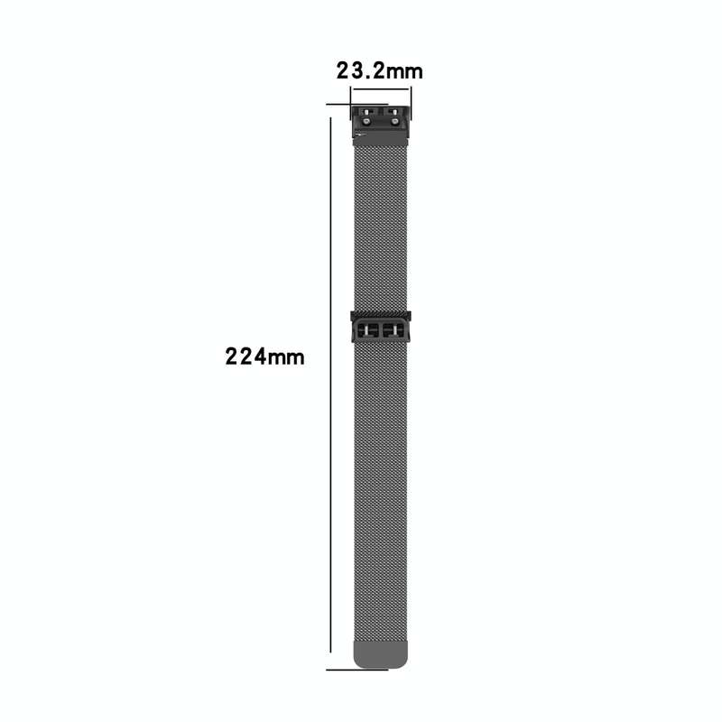 For Garmin Forerunner 35 / 30 Milanese Watch Band(Champagne Gold)