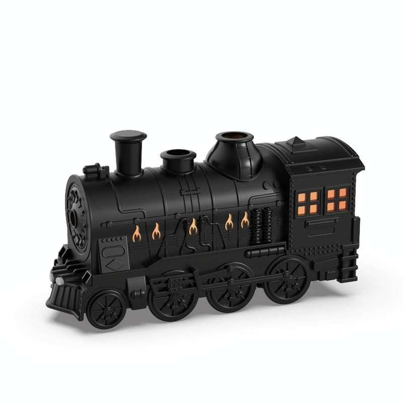 300ml Small Train Essential Oil Diffuser Humidifier With Remote Control US Plug