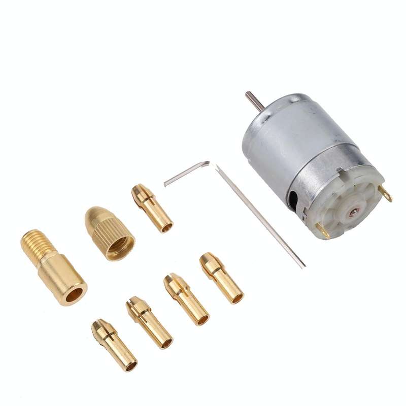 9 in 1 DIY Mini Chuck Fixture Clamp Drill Chuck Clip