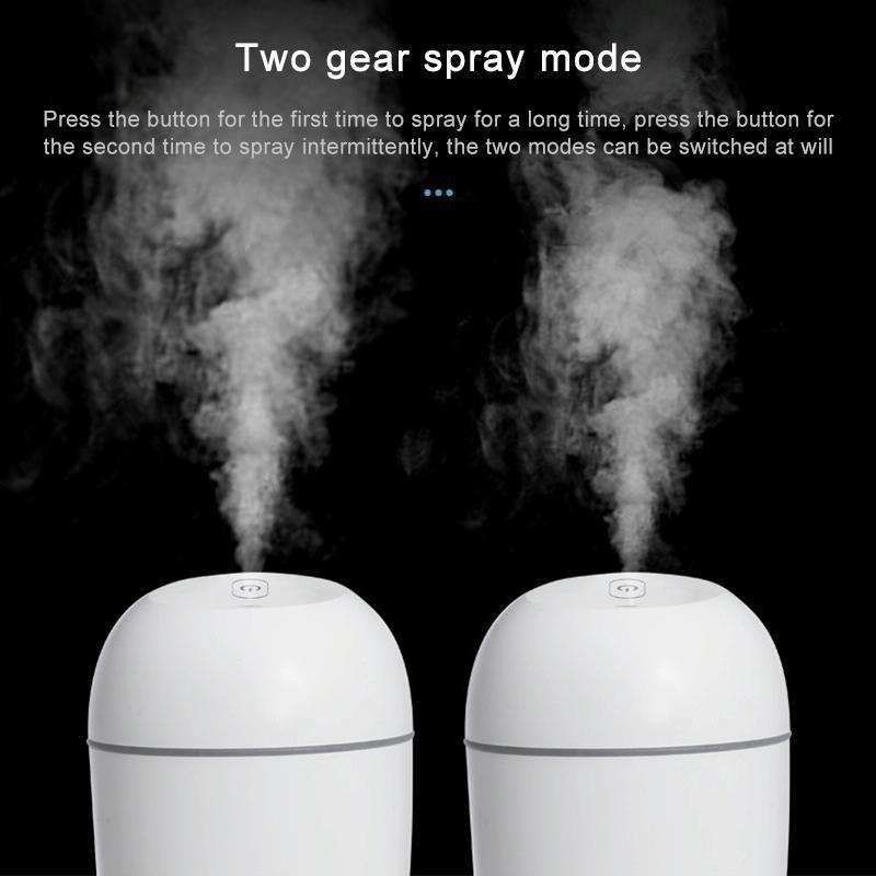 Disinfecting Humidifier USB Home Silent Bedroom Large Capacity Desktop Aroma Diffuser(Green)