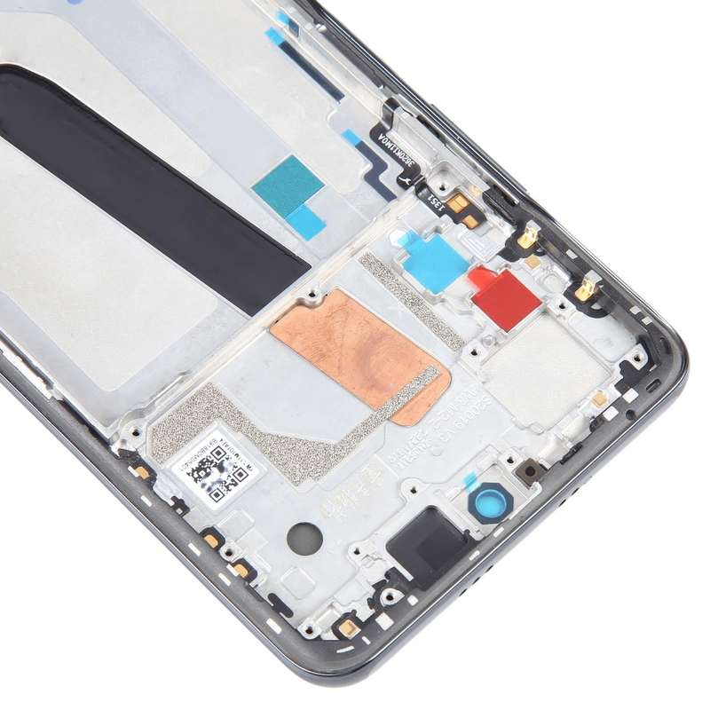 OLED LCD Screen For Xiaomi Mi 11i Digitizer Full Assembly with Frame(Black)